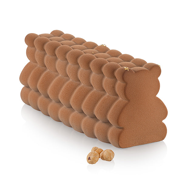 Moule à bûche Peluche en silicone avec moule déco Easy Choc 1,12 L Silikomart - Mathon - 7