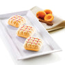 Moule silicone 6 Mini gâteaux Elegenza texture matelassée Silikomart - Mathon - 4