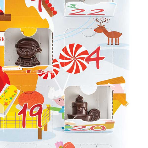 Kit calendrier de l’avent avec moule en silicone Silikomart - Mathon - 2