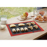Lot tapis de cuisson et tapis de cuisson perforé silicone et fibre de verre 40 cm Mathon - Mathon - 3