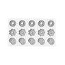 Moule en silicone 15 mini Danish Cookies Silikomart - Mathon - 1
