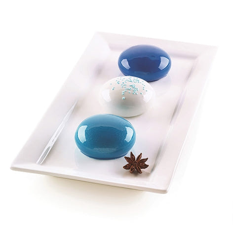 Moule silicone 6 mini gâteaux Mini Goccia Silikomart - Mathon - 1