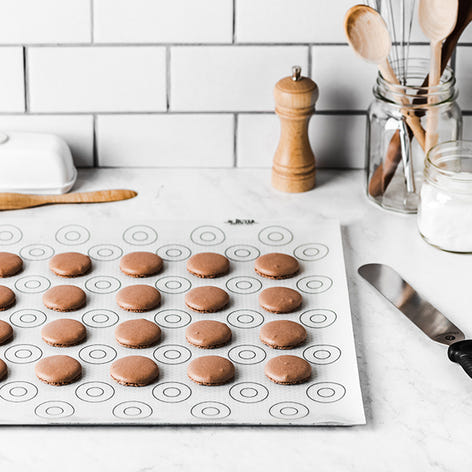 Tapis silicone spécial macarons 40x30 cm De Buyer - Mathon - 2