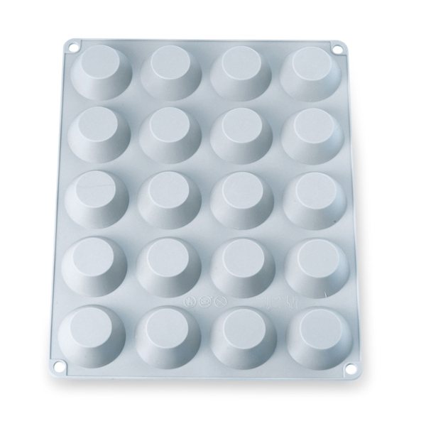 Lot Grandes Plaques silicone mini-financiers et mini-tartelettes Mathon - Mathon - 3