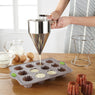 Lot Entonnoir à piston pro en inox et tapis de cuisson Mathon - Mathon - 2