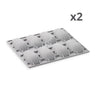 Lot de deux plaques 8 madeleines De Buyer - Mathon - 1