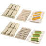 Lot 2 moules 3D kit 6 Chic et Pop éclairs et 2 plaques spéciales pochage Silikomart - Mathon - 1