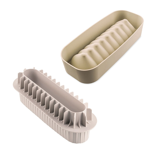 Lot moule en silicone 3D Meringua et moule à insert bûche Silikomart - Mathon - 3