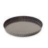 Moule à tarte acier revêtu antiadhérent bords cannelés 28 cm Mathon - Mathon - 2