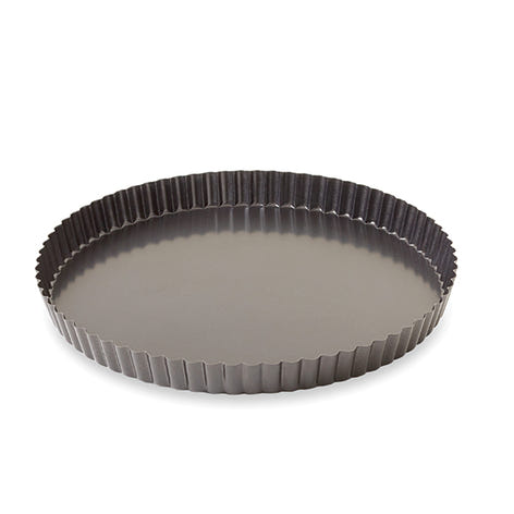Moule à tarte acier revêtu antiadhérent bords cannelés 28 cm Mathon - Mathon - 2