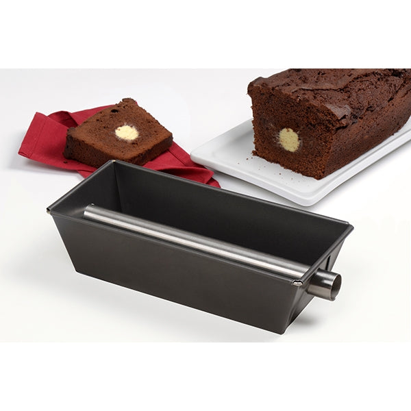 Moule cake avec insert deux parfums 25 x 11 x 7 cm Patisse - Mathon - 1