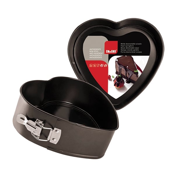 Moule cœur avec charnière 22 cm Ibili - Mathon