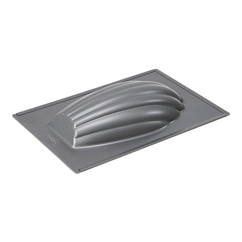 Moule à madeleine XXL en acier revêtu Patisse - Mathon - 1