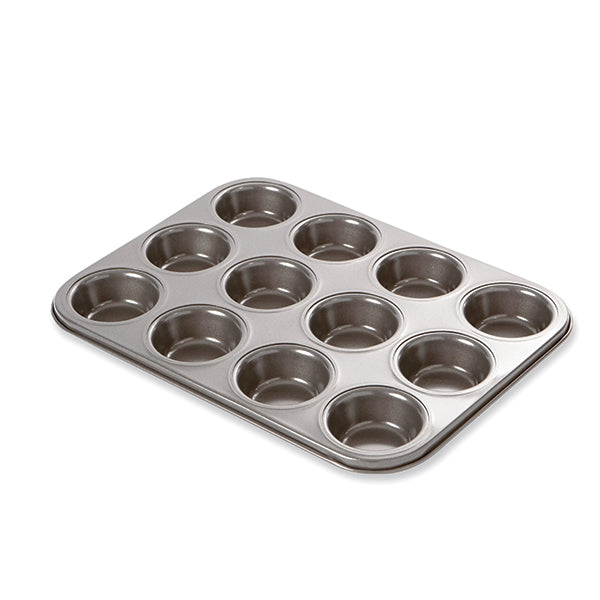 Plaque 12 muffins acier revêtement antiadhérent 35,5 cm Mathon - Mathon - 3
