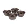 Set de 4 moules à mini kouglof acier revêtement antiadhérent 10 cm Mathon - Mathon - 3