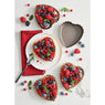 Set de 4 moules à tartelette coeur revêtement antiadhérent 11 cm Mathon - Mathon - 1