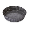 Tourtière perforée haute fond amovible acier antiadhérent 24 × 5 cm Mathon - Mathon - 1