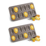 Lot de 2 plaques 12 madeleines revêtu antiadhérent Mathon - Mathon - 1