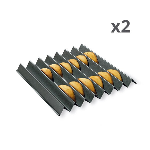 Lot de deux plaques dents de loups 30 cm Mathon - Mathon - 1