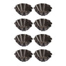 Lot de 8 moules à briochettes individuels 8cm Gobel - Mathon - 1