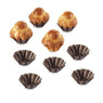 Lot de 8 moules à briochettes individuels 8cm Gobel - Mathon - 3