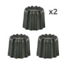 Lot de 6 moules à canelés en aluminium anti-adhésif 5,5 cm Patisse - Mathon