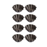 Lot de 8 moules à briochettes 6 cm Gobel - Mathon - 1