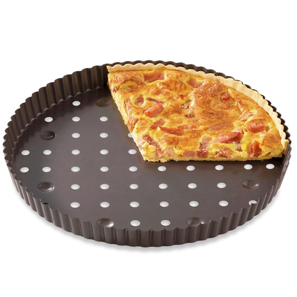 Lot 2 tourtières perforées 30 cm Mathon - Mathon - 3