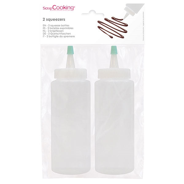 2 flacons verseurs souples Scrapcooking - Mathon - 2