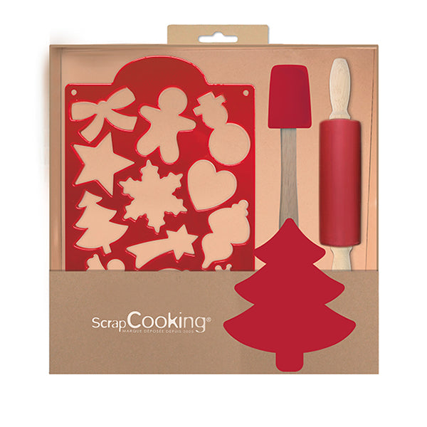 Coffret biscuits de Noël Scrapcooking - Mathon - 1