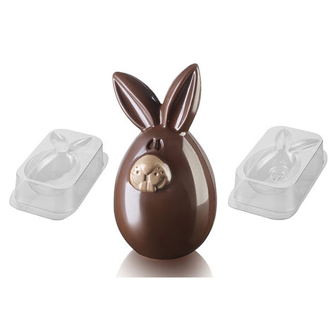 Moule à chocolat Lucky Bunny plastique Silikomart - Mathon - 1