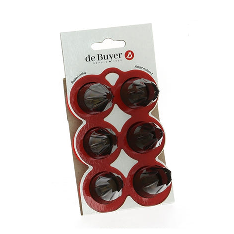 Coffret Cannelé 6 douilles assorties De Buyer - Mathon - 1