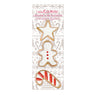Set de 3 emporte-pièces dorés Noël Scrapcooking - Mathon - 1