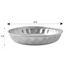 Lot moule à cake rectangulaire 25 cm et moule à tarte rond 24 cm en acier inoxydable  Steel Pan - Mathon - 5