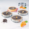 Set de 4 cercles à tartelette inox 8 cm Mathon - Mathon - 2