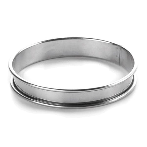 Cercle à tarte rond en inox 20 cm Lacor - Mathon - 1
