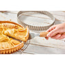 Cercle à tarte perforé cannelé acier inoxydable 24 cm De Buyer - Mathon - 2