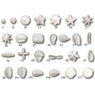 Coffret 26 mini-douilles fines inox spéciales décor De Buyer - Mathon - 1