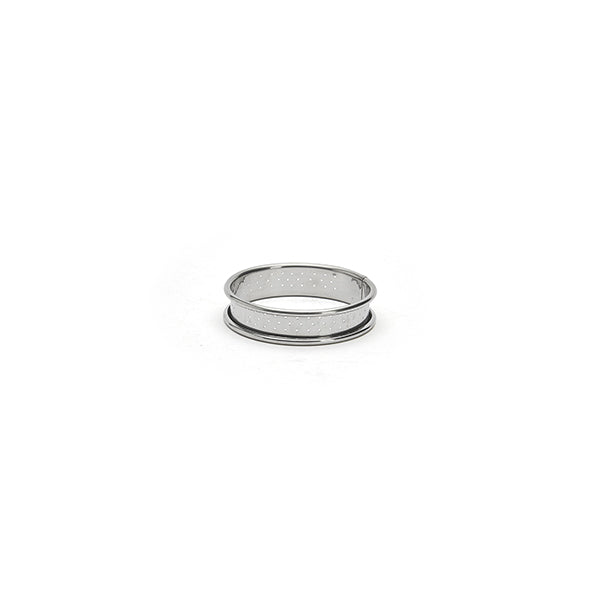 Cercle à tartelette inox perforé 8 cm De Buyer - Mathon - 3