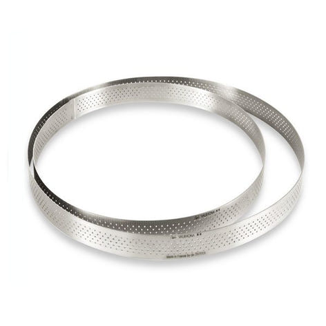 Cercle à tarte rond perforé 28,5 cm De Buyer - Mathon - 2