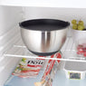 Set de 2 bols pâtissiers inox avec couvercle et base en silicone 20 et 24 cm Mathon - Mathon - 4