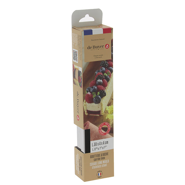 Gouttière démontable en inox 30 x 4 cm De Buyer - Mathon - 6