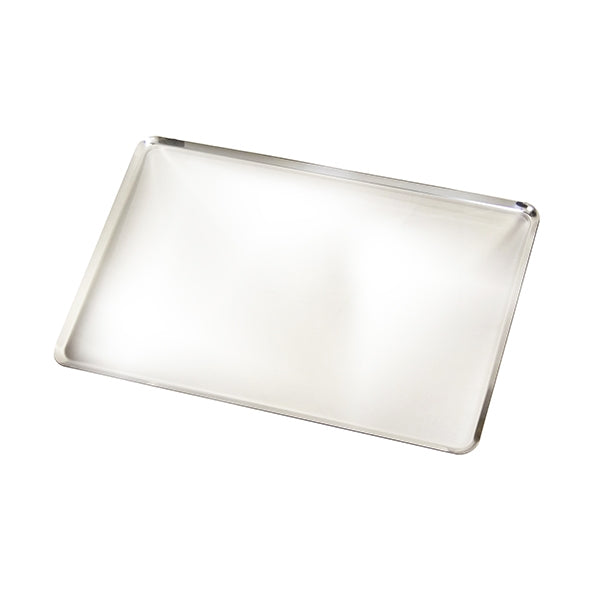 Plaque à pâtisserie en inox 40 x 30 cm Gobel - Mathon