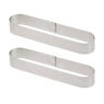 Lot de deux cercles perforé Oblong individuel De Buyer - Mathon - 1