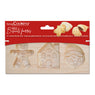 Moule bois biscuits fourrés Noël Scrapcooking - Mathon - 1