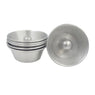 6 mini moules à savarin aluminium 8 cm - Mathon - 1