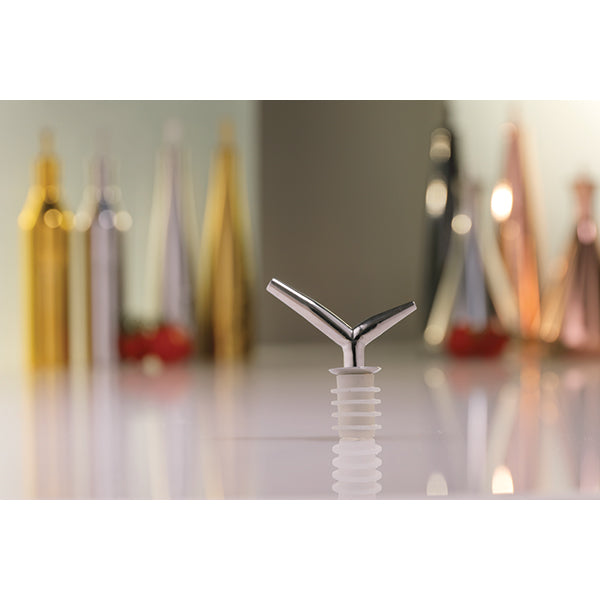 Bec verseur universel double en inox et silicone Olipac - Mathon - 4