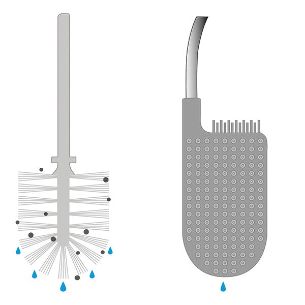 Brosse de toilette Flex Steel Joseph Joseph - Mathon - 5