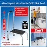 Marchepied de sécurité Secura 2 en 1 Wenko by Maximex - Mathon - 4
