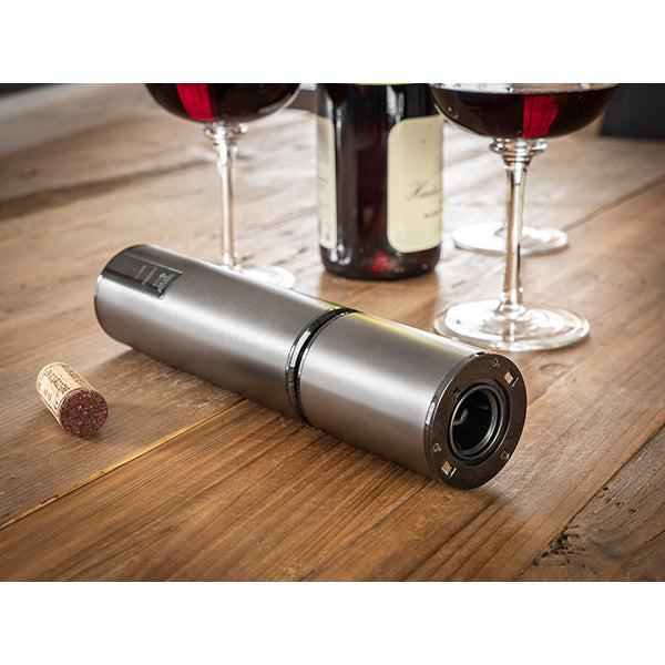 Tire-bouchon électrique rechargeable Elis Touch carbone lithium ion Peugeot - Mathon - 6